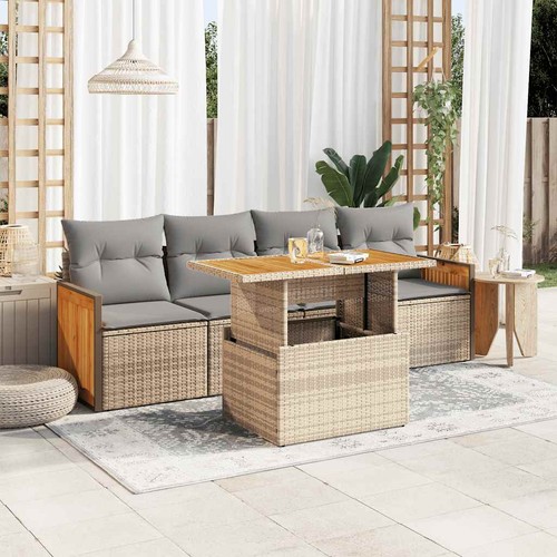 Salon jardin avec coussins - de,