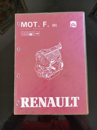 Mot renault 1988 - -,