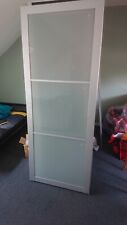 2 Portes placard aluminium verre coulissante Ikea