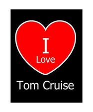 I Love Tom Cruise: Large Black