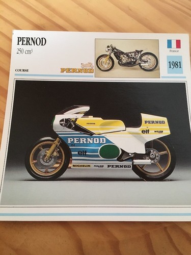 Pernod 250 cm3 course - , carte