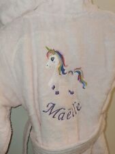 peignoir enfant de 6 mois a 12