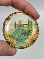 Ancienne Broche en Laiton