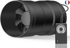 Hon&Guan 100mm Ventilateur Extracteur d'air 6W 221 m³/h Extracteur d air de 