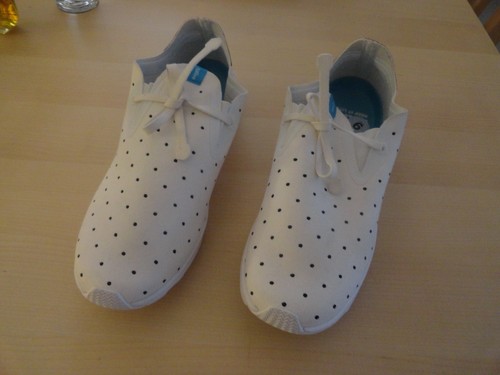 Native white shoes unisex - shoes,,