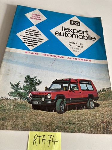 Matra simca rancho rta revue - matra,