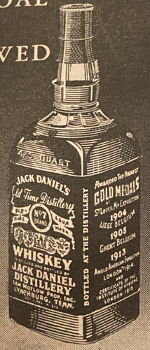 1954 jack daniels green label - 1954,