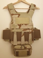 Slick Carrier System Plate Carrier Multicam Desert Camo DCU Crados Custom Gear 