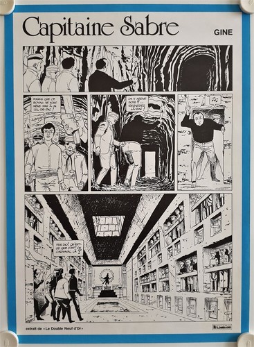 Affiche bande dessinée - affiche,