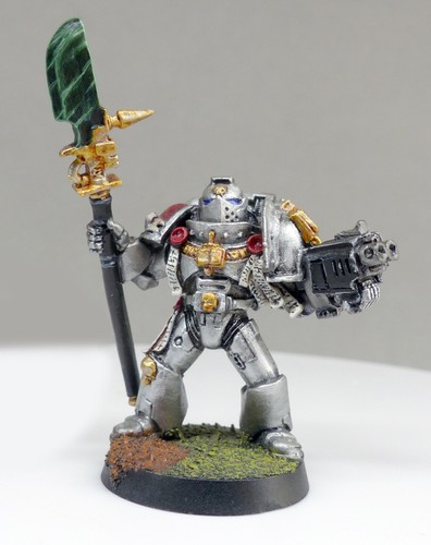 Warhammer 40k marine - warhammer, grey