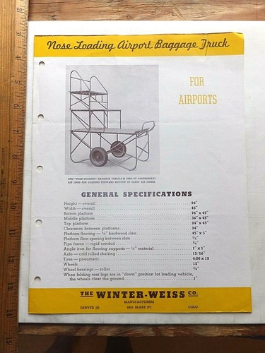 1950 one sheet airport - ,