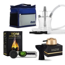 Pack Chicha Oduman Travel N2 + Charbons Coco + Kaloud Lotus + Foyer Silicone Vo