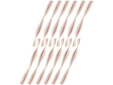 12 mèches de rechange pour lampe-tempête à pétrole - 130 x 10,5 x 2 mm