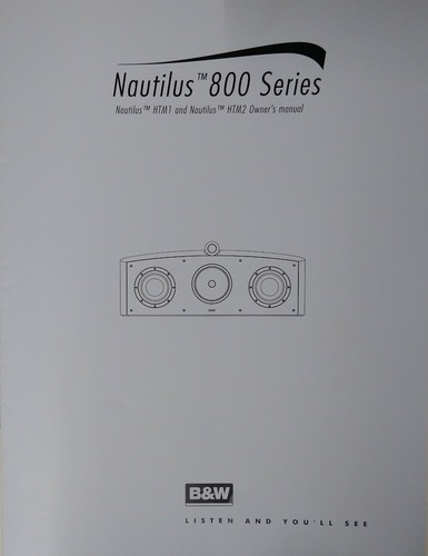 Original nautilus 800 - original, b&w