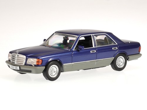 Mercedes w126 500 1979 bleu - 1979,
