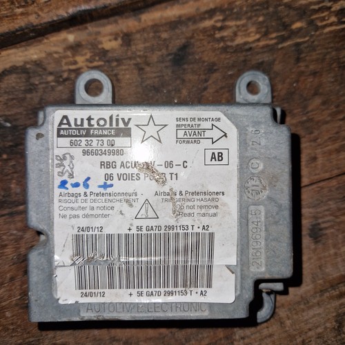 Calculateur air bag peugeot - calculateur,