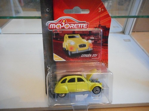 Majorette citroen 2cv jaune - citroen,