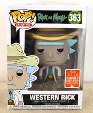 Rick et Morty   funko pop   Western Rick    363 sdcc 2018  limited edition