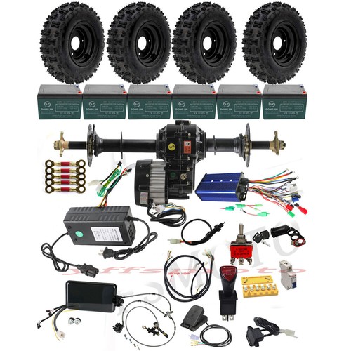 Rear axle kit - rear, 1000w
