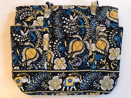 New vera bradley round tote - go,