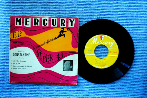 Eddie constantine ep mercury - constantine, /