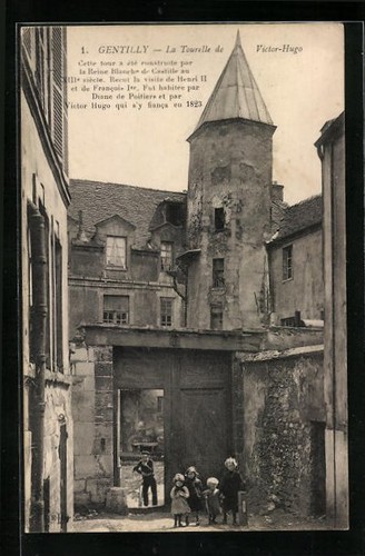 Cpa gentilly tourelle de - gentilly,,