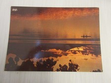 CP CARTE POSTALE POLYNESIE FRANCAISE TAHITI COUCHER de SOLEIL sur MOOREA Ecrite