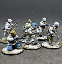 28mm fallschirmjäger  (x8 pro painted miniatures for Bolt Action) 