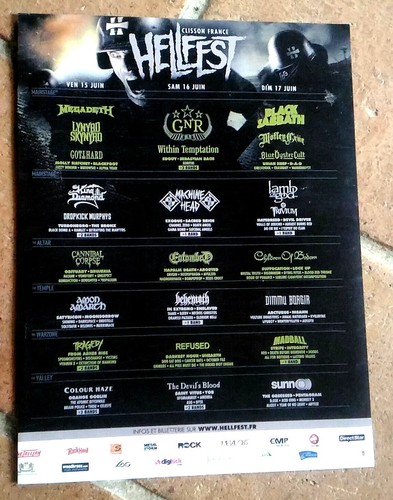 Publicité advert concert
