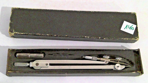Ancienne boite compas lot 146 - boite,