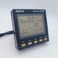 B&G Network QUAD Instrument Display Unit Vitesse Profondeur Temp Marine Boat