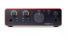 FOCUSRITE Scarlett Solo (4ème Gén) - INTERFACE AUDIO USB-C 2 EN / 2 SORTIES