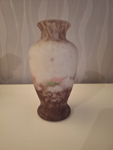 Vase pâte verre muller - verre, "