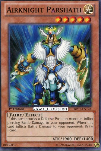 Airknight parshath - yu-gi-oh,