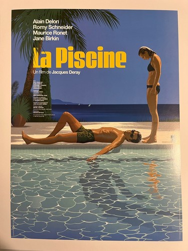 Piscine affiche originale - la,
