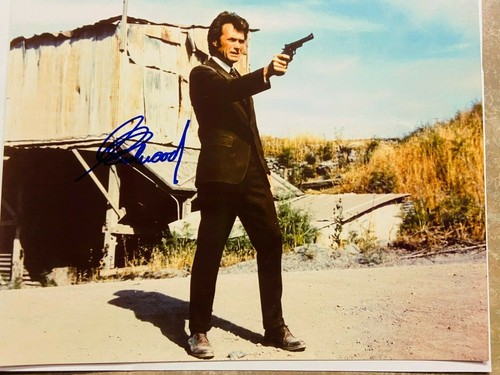 Clint eastwood signed - eastwood, dirty