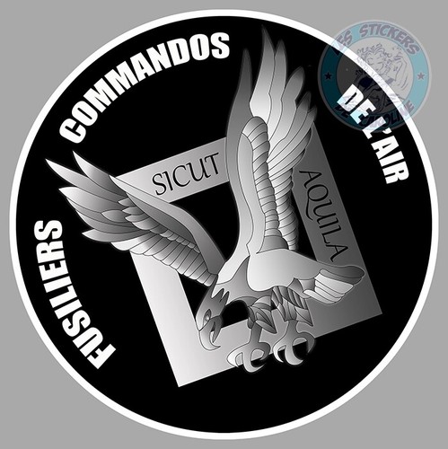 Sticker fusiliers commandos - fusiliers,