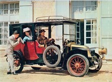 Carte postale AUTOMOBILE TEUF-TEUF belle époque coupé RENAULT 1906 coll mansion