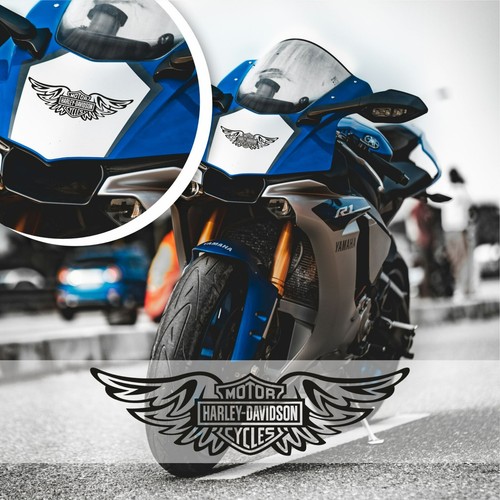 Harley davidson stickers moto - davidson,