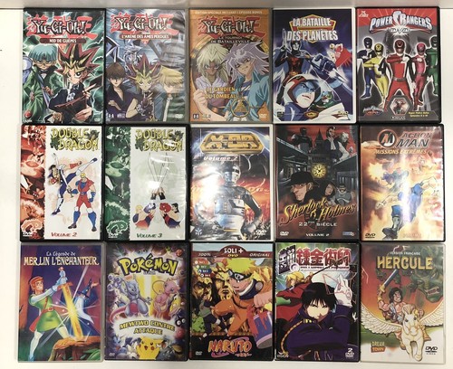Lot dvd manga dessin animé - lot,