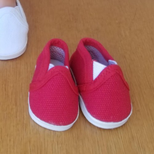 Chaussure basket rouge 55mm - rouge,