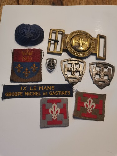 Lot insigne tissu ancien - lot,