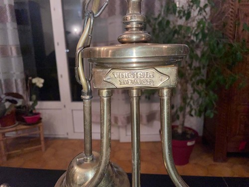 Lustre billard ancien - ​lustre, art