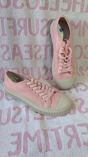 Baskets sneakers roses cuir - sneakers,