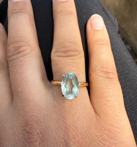 Bague jaune 750 - jaune,