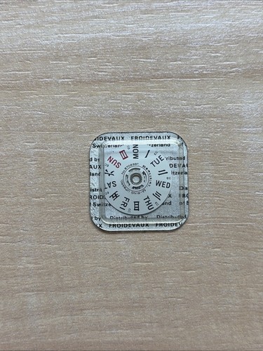 New sealed seiko day disc - new,