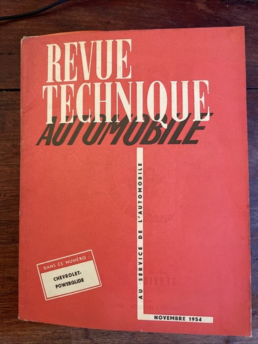 Revue technique automobile - revue,