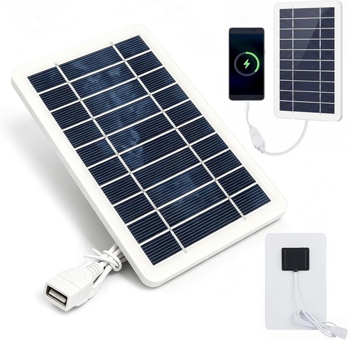 Portable solar panel with - 5v,