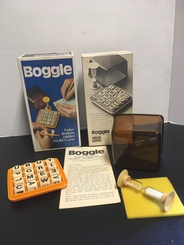 Parker brothers 1973 - parker, boggle