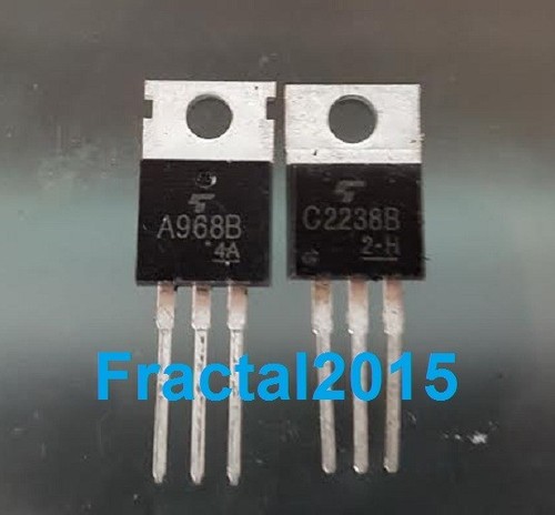 Paire 2sa968b 2sc2238b - 1,